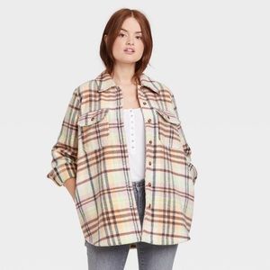 Target Universal Thread plaid jacket